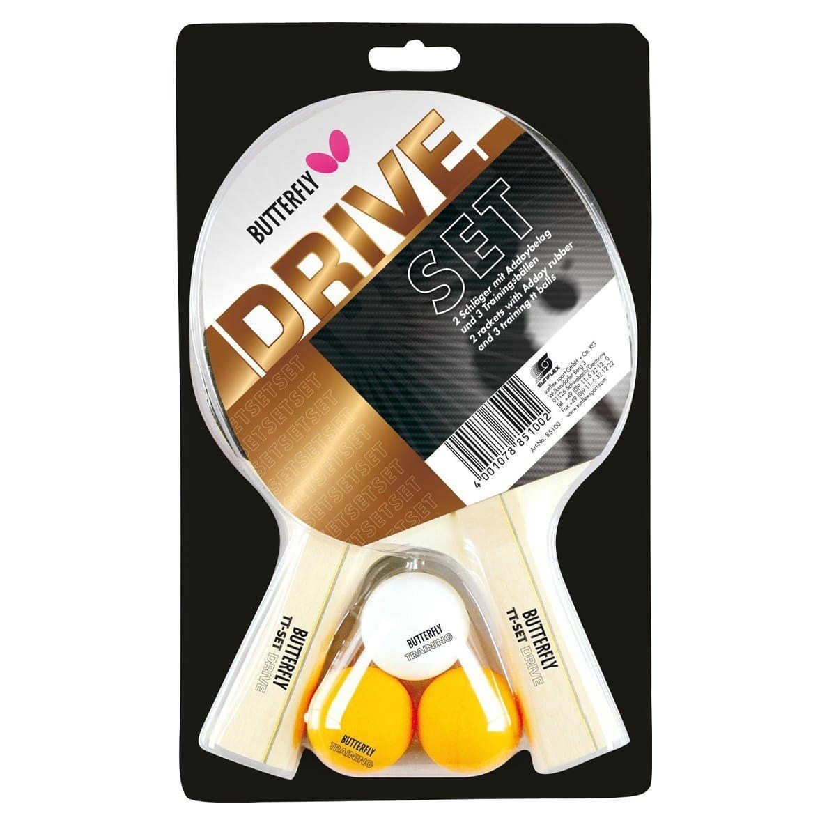 BUTTERFLY DRIVE TT SET