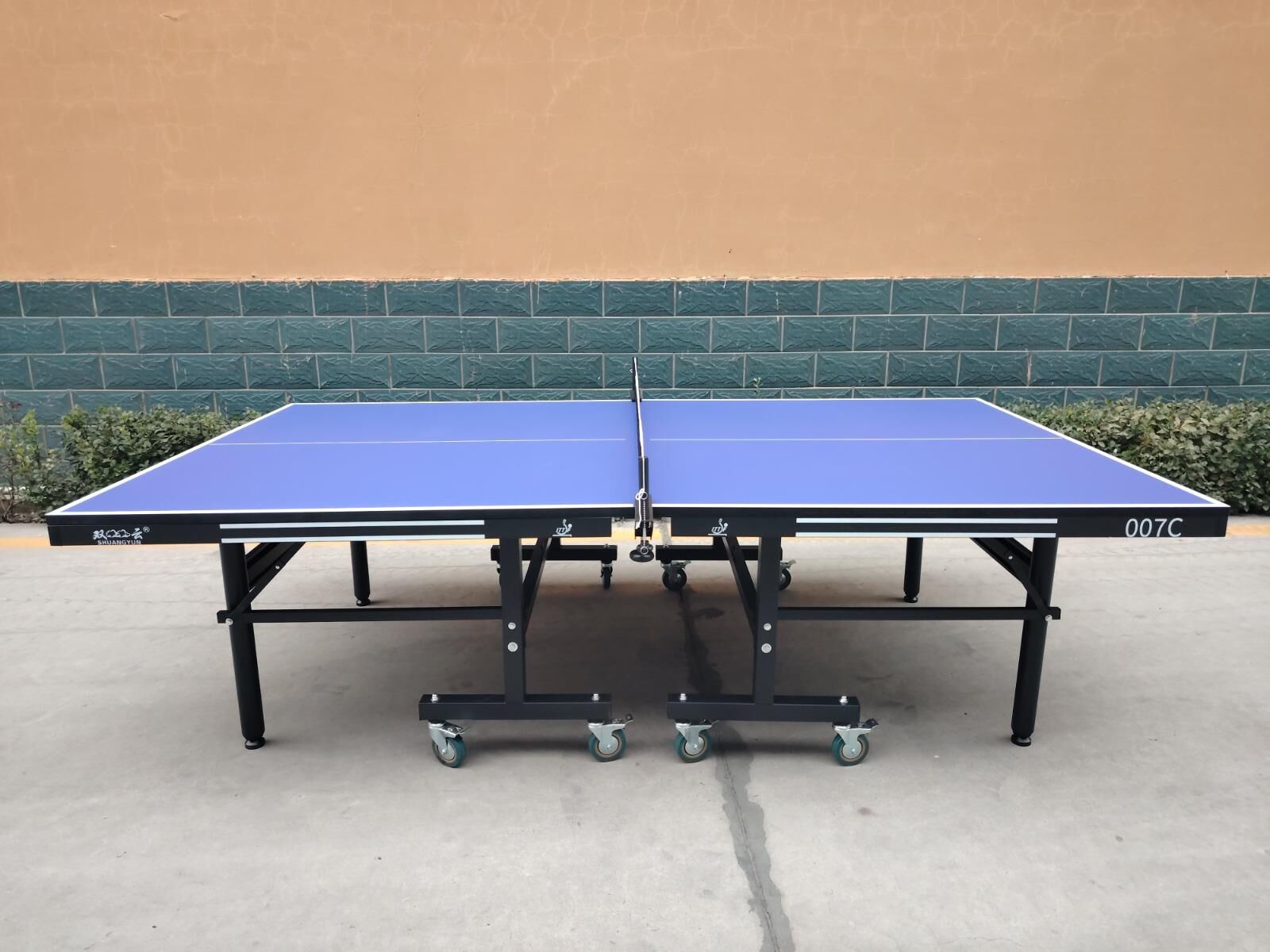 KBS SHUANGYUN 007C - ITTF ONAYLI MAÇ MASASI - FİLE DAHİL